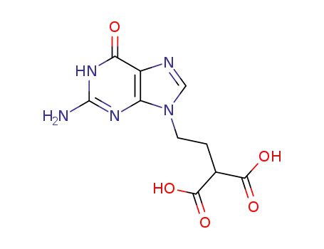 2-[2-(guanin-9-yl)ethyl]malonic acid