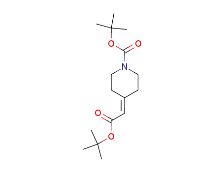 tert.butyl 1-tert.butyloxycarbonyl-Δ<sup>4,α</sup>-piperidineacetate