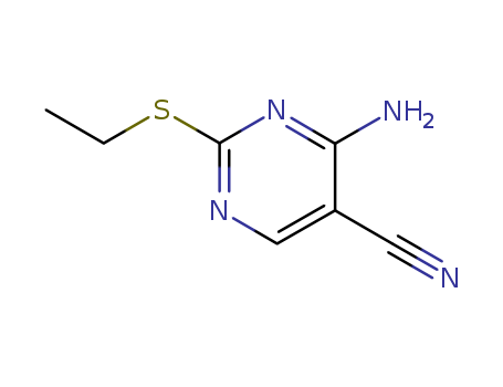 4-AMINO-2-(ETHYLTHIO)-5-PYRIMIDINECARBONITRILE  CAS NO.16462-29-6