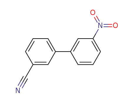 Molecular Structure of 192699-67-5 (3'-NITRO[1,1'-BIPHENYL]-3-CARBONITRILE)