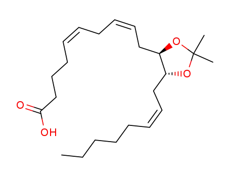 (5Z,8Z)-10-[(4R,5R)-2,2-Dimethyl-5-((Z)-oct-2-enyl)-[1,3]dioxolan-4-yl]-deca-5,8-dienoic acid