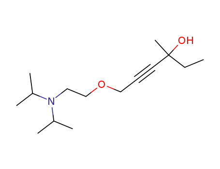 4-Hexyn-3-ol, 3-methyl-6-[2-(diisopropylamino)ethoxy]-
