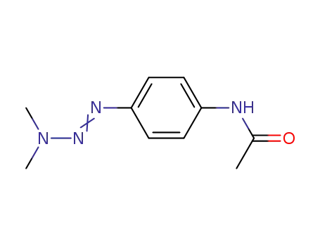 Molecular Structure of 1933-50-2 (1-(3-ACETAMIDOPHENYL)-3,3-DIMETHYLTRIAZENE)