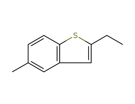 Molecular Structure of 16587-51-2 (2-Ethyl-5-methylbenzo[b]thiophene)