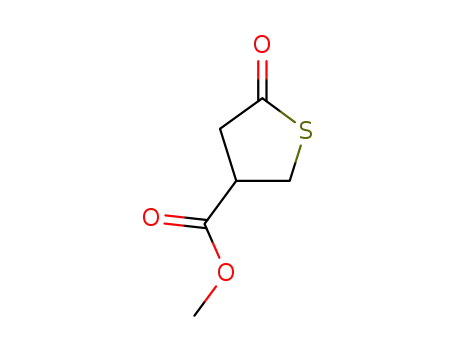 Molecular Structure of 192879-21-3 (3-Thiophenecarboxylicacid,tetrahydro-5-oxo-,methylester(9CI))