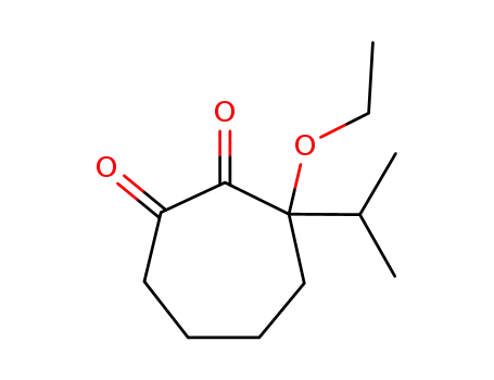 3-ethoxy-3-isopropyl-cycloheptane-1,2-dione