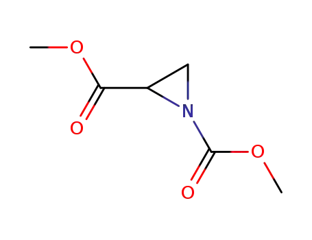 N-methoxycarbonylaziridine-2-carboxylic acid methyl ester