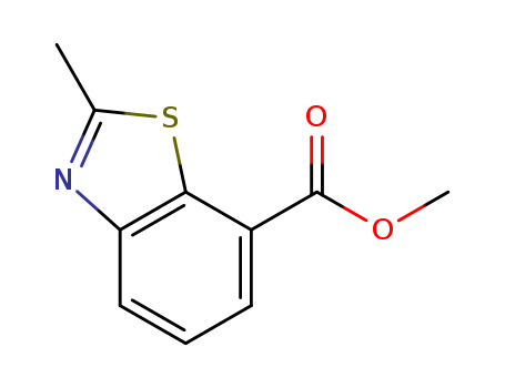 7-Benzothiazolecarboxylicacid, 2-methyl-, methyl ester