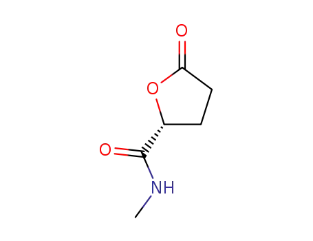 2-푸란카복사미드,테트라하이드로-N-메틸-5-옥소-,(2R)-(9CI)
