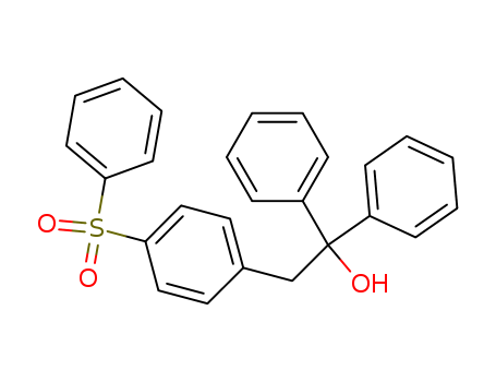 Benzeneethanol, a,a-diphenyl-4-(phenylsulfonyl)- cas  16426-10-1