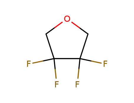 Molecular Structure of 374-33-4 (3,3,4,4-TETRAFLUOROTETRAHYDROFURAN)
