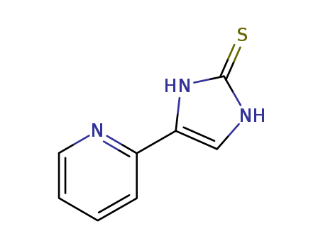 2H-Imidazole-2-thione,1,3-dihydro-4-(2-pyridinyl)-(858513-34-5)