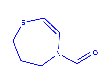 1,4-THIAZEPINE-4(5H)-CARBOXALDEHYDE,6,7-DIHYDRO-CAS