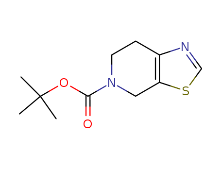 TERT-BUTYL 6,7-DIHYDROTHIAZOLO[5,4-C]PYRIDINE-5(4H)-CARBOXYLATE  CAS NO.165948-24-3