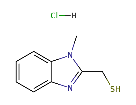 1H-Benzimidazole-2-methanethiol, monohydrochloride