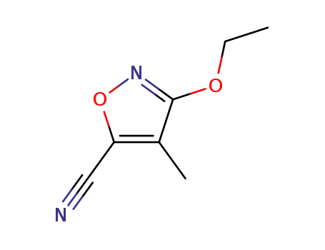 5-Isoxazolecarbonitrile,3-ethoxy-4-methyl-(9CI)