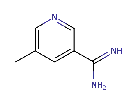 3-Pyridinecarboximidamide,5-methyl-(9CI)