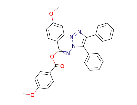 4-메톡시벤조산 N-(4,5-디페닐-1H-1,2,3-트리아졸-1-일)-4-메톡시벤젠카르비미드산 무수물