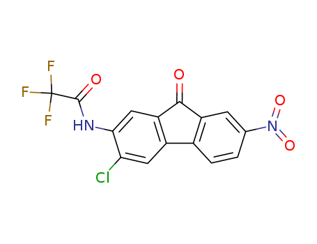 Acetamide,N-(3-chloro-7-nitro-9-oxo-9H-fluoren-2-yl)-2,2,2-trifluoro- cas  4083-50-5