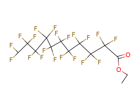 Molecular Structure of 1649-56-5 (ETHYL 11H-PERFLUOROUNDECANOATE)