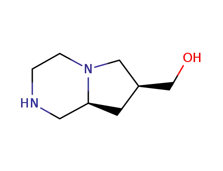 Pyrrolo[1,2-a]pyrazine-7-methanol, octahydro-, (7S,8aS)- (9CI)