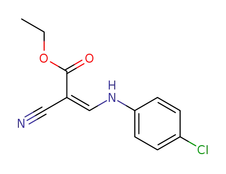 ETHYL 3-(4-CHLOROANILINO)-2-CYANOACRYLATE