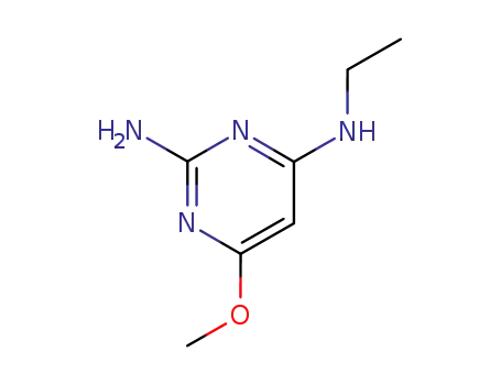 <i>N</i><sup>4</sup>-ethyl-6-methoxy-pyrimidine-2,4-diyldiamine