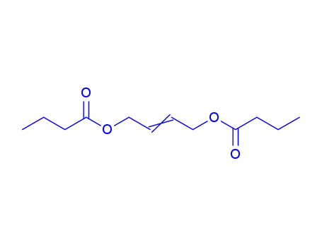 Molecular Structure of 191089-67-5 (Trans-Butanoic Acid 2-Butene-1,4-Diylester)