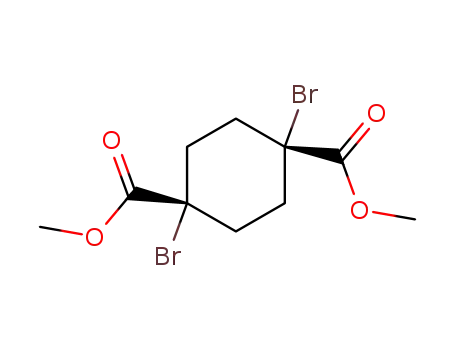 1,4-dibromo-<i>cis</i>-cyclohexane-1,4-dicarboxylic acid dimethyl ester