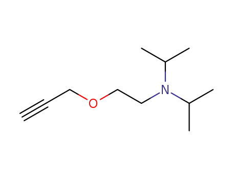 N-<2-Propargyloxy-aethyl>-diisopropylamin