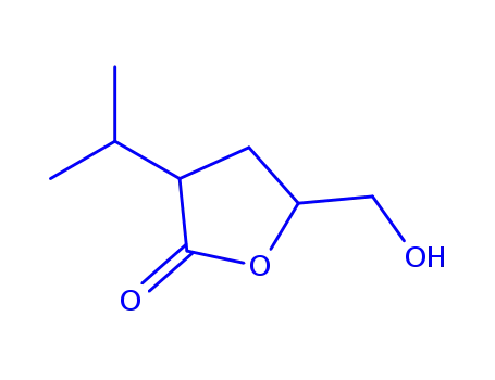 D-트레오-펜톤산, 2,3-디데옥시-2-(1-메틸에틸)-, 감마-락톤(9CI)
