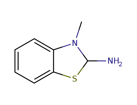 벤조티아졸린, 2-아미노-3-메틸-(8CI)
