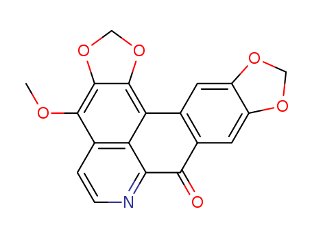 Bis[1,3]dioxolo[4,5]benzo[1,2,3-de:1',2'-g]quinolin-8-one,4-methoxy-