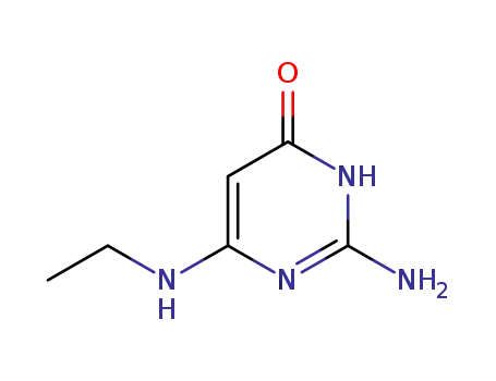 4(1H)-Pyrimidinone,2-amino-6-(ethylamino)-(9CI)