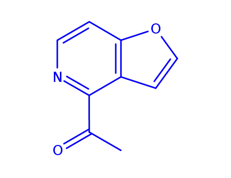 Molecular Structure of 193750-71-9 (Ethanone, 1-furo[3,2-c]pyridin-4-yl- (9CI))