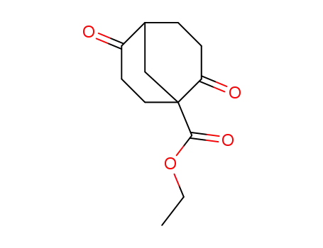 Ethyl-2.6-dioxobicyclo<3.3.1>nonan-1-carboxylat