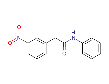 Molecular Structure of 19188-75-1 (2-(3-nitrophenyl)-N-phenylacetamide)