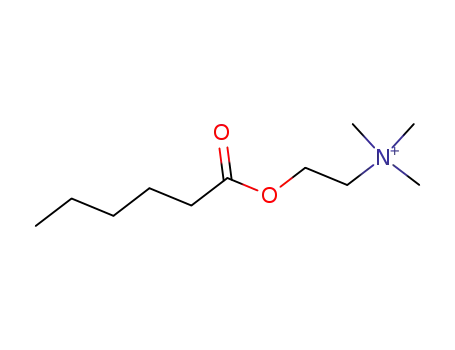Molecular Structure of 16639-00-2 (hexanoylcholine)