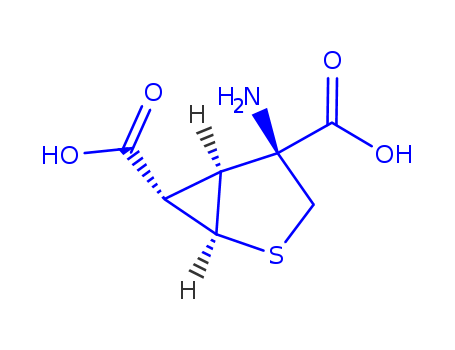 2-THIABICYCLO[3.1.0]HEXANE-4,6-DICARBOXYLIC ACID,4-AMINO-,(1R,4S,5S,6S)-REL-