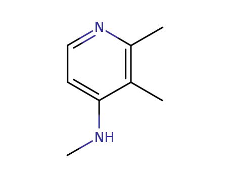 Molecular Structure of 193690-67-4 (4-Pyridinamine,N,2,3-trimethyl-(9CI))