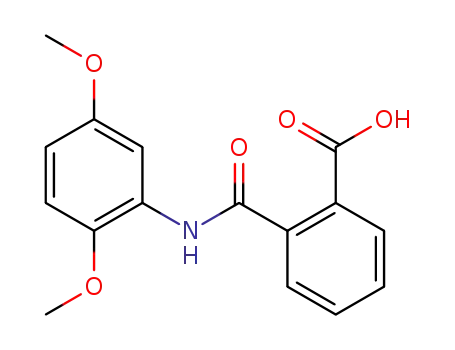2-[(2,5-dimethoxyanilino)carbonyl]benzoic acid