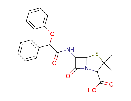 Molecular Structure of 1926-48-3 (Fenbenicillin)