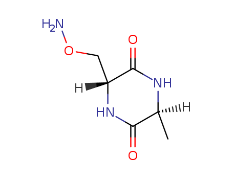 3-[(AMINOOXY)METHYL]-6-METHYLPIPERAZINE-2,5-DIONE,STEREOISOMER