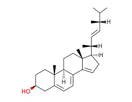 ergosta-5,7,14,22<i>t</i>-tetraen-3β-ol