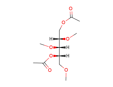 1,4-di-O-acetyl-2,3,5-tri-O-methyl L-arabitinol