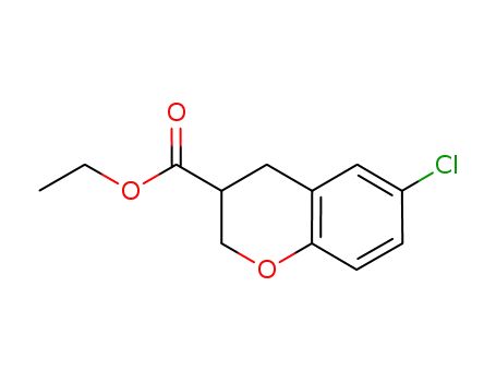 6-클로로-크로만-3-카르복실산 에틸 에스테르