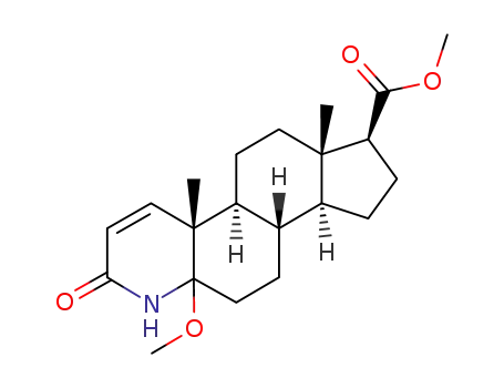 3-Oxo-4-aza-11a-Methoxy-5α-αndrost-1-ene-17β-carboxylic Acid Methyl Ester
