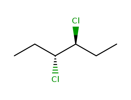 Molecular Structure of 19117-19-2 ((3R,4S)-3,4-Dichlorohexane)