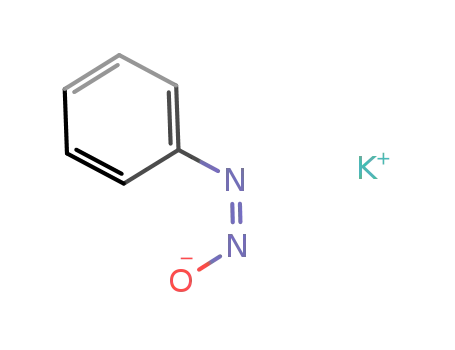 Molecular Structure of 19192-27-9 (potassium (E)-phenyldiazenolate)