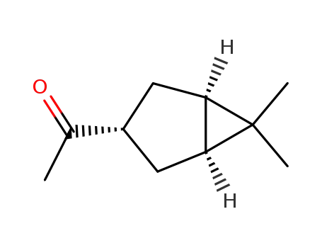 Molecular Structure of 32543-81-0 (trans-3-Acetyl-6,6-dimethylbicyclo<3.1.0.>hexane)